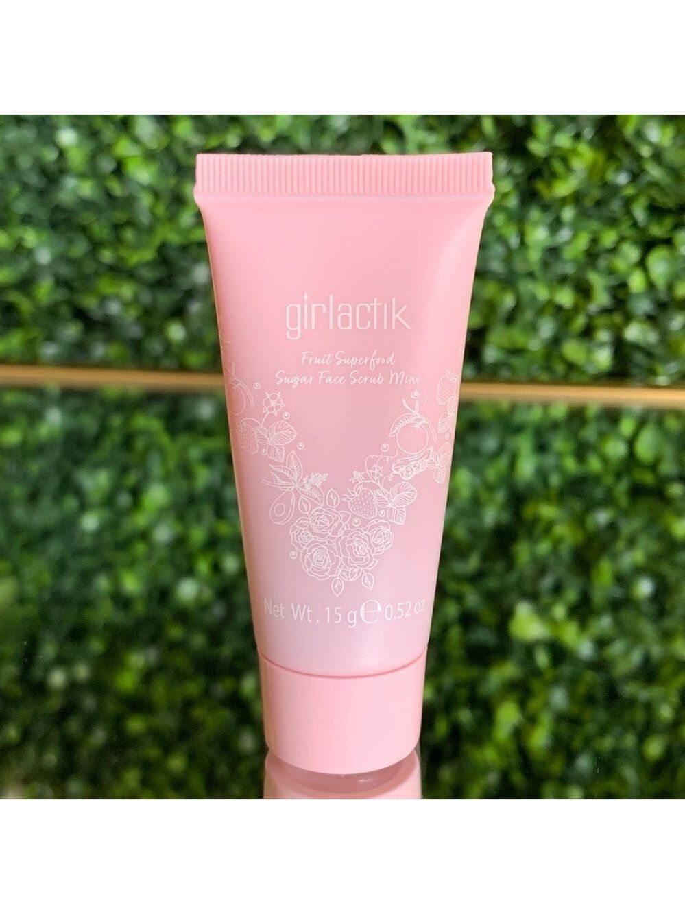 Girlactik Fruit Superfood Sugar Face Scrub | NEW | Travel Size